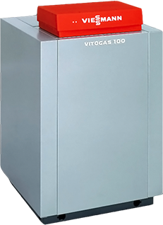 газовый котел отопления VITOGAS 100-F